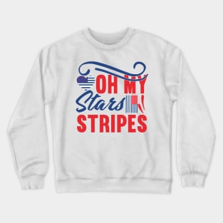 4th of July, Independence Day ,America S,USA Flag Crewneck Sweatshirt